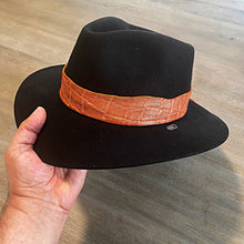 Load image into Gallery viewer, Hat Band, Genuine Elephant, Tobacco (ships now)
