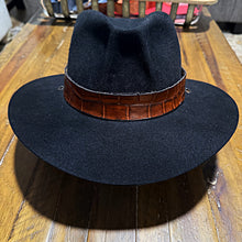 Load image into Gallery viewer, Hat Band, Alligator, Brown