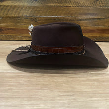 Load image into Gallery viewer, Owens/Baxter, Sharpshooter Hat, Distressed Brown