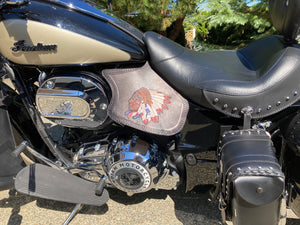 Heat Shield - Custom Art, Fits Indian Chief, Chieftain, Springfield, Vintage and Roadmaster