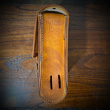 Load image into Gallery viewer, Rear Crash Bar Bag w/ Fuel Bottle/Cupholder - W/ Dome Studs, No Art, Indian Tan