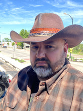 Load image into Gallery viewer, Sharpshooter Hat, Owens-Baxter, Distressed Brown