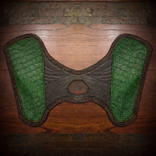 Load image into Gallery viewer, Heat Shield - Alligator Print, Custom Colors, Fits Indian Scout