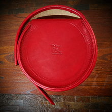 Load image into Gallery viewer, Round Bag for Motorcycles - Nightmare Skull, Red
