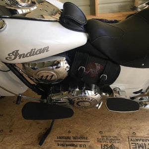 Heat Shield - Custom Art, with Pouch, Fits Indian Chief, Chieftain, Springfield, Vintage and Roadmaster