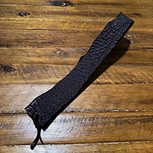 Load image into Gallery viewer, Hat Band, Genuine Shark, Black (Ships Now)