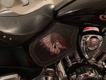Load image into Gallery viewer, Heat Shield - Custom Art, Fits Indian Chief, Chieftain, Springfield, Vintage and Roadmaster