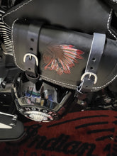 Load image into Gallery viewer, Heat Shield - Custom Art, with Pouch, Fits Indian Chief, Chieftain, Springfield, Vintage and Roadmaster