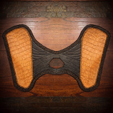 Load image into Gallery viewer, Heat Shield - Alligator Print, Custom Colors, Fits Indian Scout