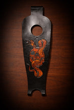 Load image into Gallery viewer, Tank Bib - Sportster - Skull, Dagger &amp; Rattle Snake, Black