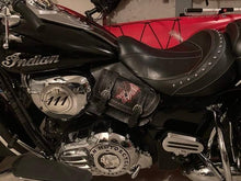 Load image into Gallery viewer, Heat Shield - Custom Art, with Pouch, Fits Indian Chief, Chieftain, Springfield, Vintage and Roadmaster