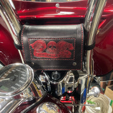 Load image into Gallery viewer, Motorcycle Handlebar Bag - Speak, See, &amp; Hear No Evil