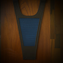 Load image into Gallery viewer, Tank Bib - Fits Indian Challenger and Pursuit, Blue Genuine Alligator