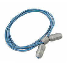 Load image into Gallery viewer, Cavalry Hat Cord, Military Intelligence Blue &amp; Grey (Ships Now)
