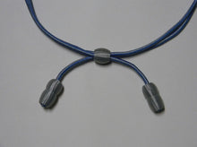 Load image into Gallery viewer, Cavalry Hat Cord, Military Intelligence Blue &amp; Grey