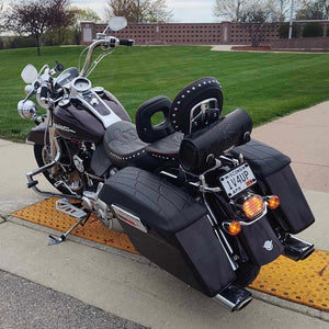 Tool bag for Motorcycle - Web Art, Black