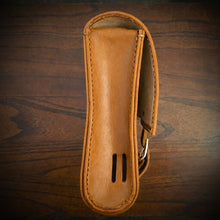 Load image into Gallery viewer, Rear Crash Bar Bag w/ Fuel Bottle/Cup Holder - Custom Art, Indian Tan