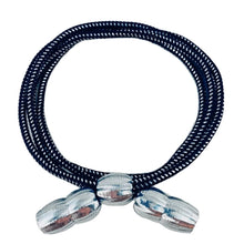 Load image into Gallery viewer, Cavalry Hat Cord, Warrant Officer Silver &amp; Black (Ships Now)
