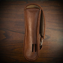 Load image into Gallery viewer, Rear Crash Bar Bag w/ Fuel Bottle/Cup Holder - Custom Art, Brown