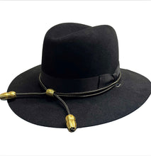 Load image into Gallery viewer, Cavalry Hat Cord, Officer Black &amp; Gold