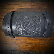 Load image into Gallery viewer, Bedroll for Motorcycles - Generation 2, Black, Sheridan/Western Style