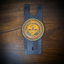 Load image into Gallery viewer, Tank Bib, Round - Fits Indian Roadmaster, Springfield and Chieftain, Custom Art, Black