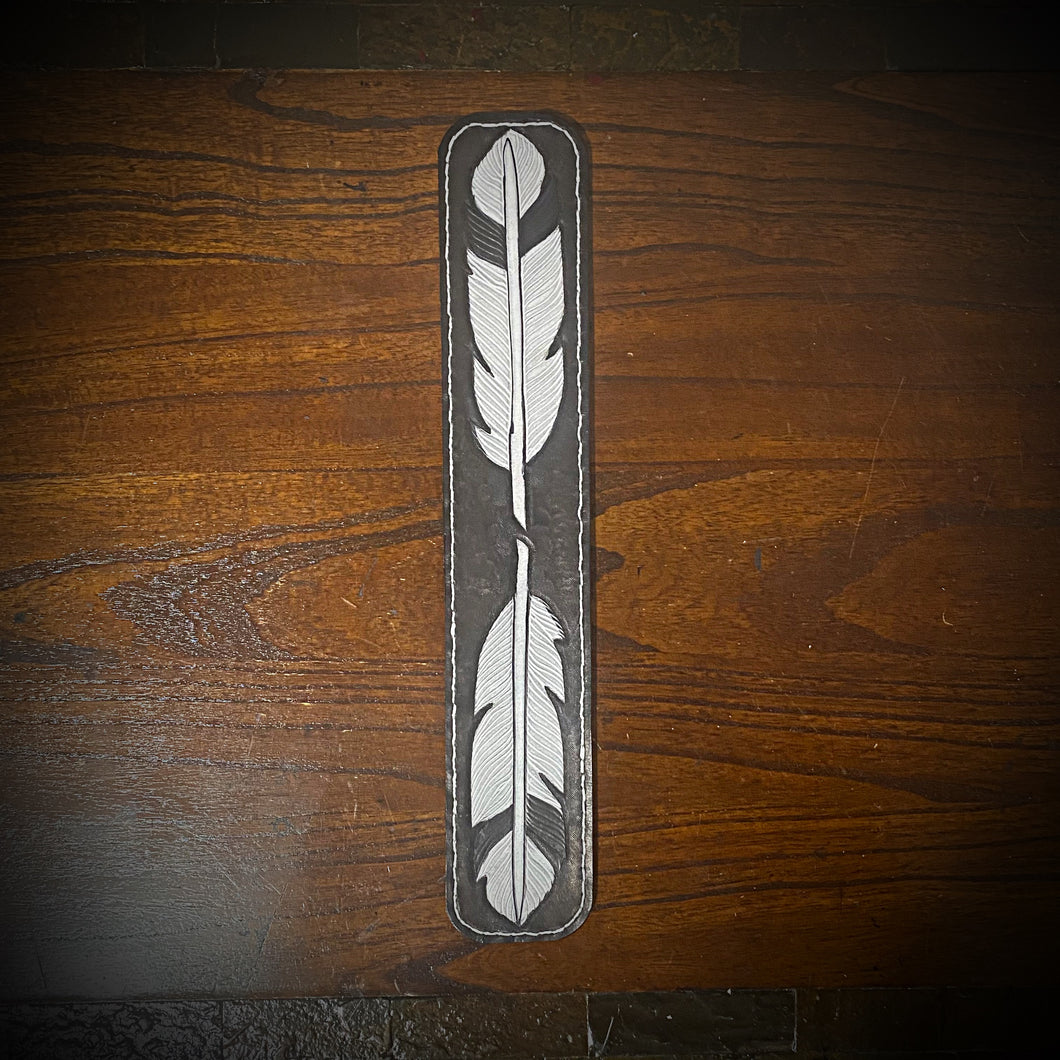 Front Fender Bib, Feathers