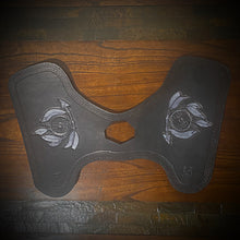 Load image into Gallery viewer, Heat Shield for Indian Scout Motorcycles, Dreamcatcher Arrow, Black &amp; Grey Art