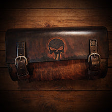 Load image into Gallery viewer, Tool bag for Motorcycle - Long Skull, Brown