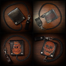 Load image into Gallery viewer, Billfold Custom Art Black