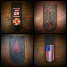 Load image into Gallery viewer, Fender Bib - Custom Art, Black