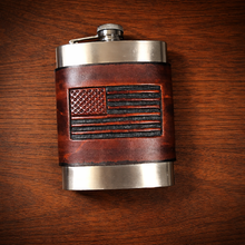 Load image into Gallery viewer, Flask - Old Glory, Brown