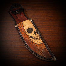 Load image into Gallery viewer, Knife Sheath - Skull Art, Full Color