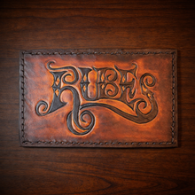 Load image into Gallery viewer, Minimalist Wallet, Custom Art, Brown