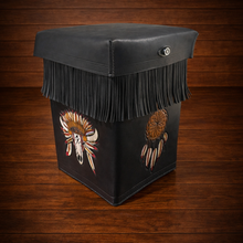 Load image into Gallery viewer, Sissy Bar Bag Medium Size Custom Art