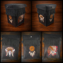 Load image into Gallery viewer, Sissy Bar Bag Medium Size Custom Art