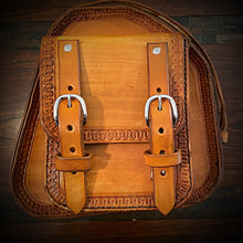 Load image into Gallery viewer, Motorcycle Trunk Bag, Female Warbonnet, Fits All Brands of Motorcycles w/ A Rear Luggage Rack