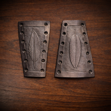 Load image into Gallery viewer, Brake &amp; Clutch Leather Lever Covers - Custom Art