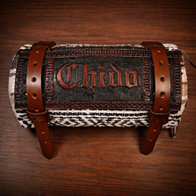 Load image into Gallery viewer, Bedroll for Motorcycles - Custom Art, Brown