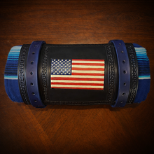 Load image into Gallery viewer, Bedroll for Motorcycles - Generation 2 Custom Art, Black