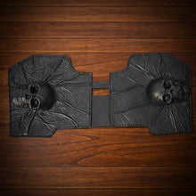 Load image into Gallery viewer, Heat Shield Nightmare Skull, Black, Custom Made To Fit Any Make and Model Of Bike