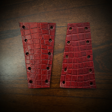 Load image into Gallery viewer, Brake &amp; Clutch Leaver Covers Alligator Print Custom Colors