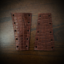 Load image into Gallery viewer, Brake &amp; Clutch Leaver Covers Alligator Print Custom Colors