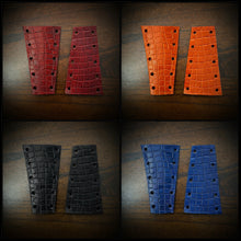 Load image into Gallery viewer, Brake &amp; Clutch Leaver Covers Alligator Print Custom Colors