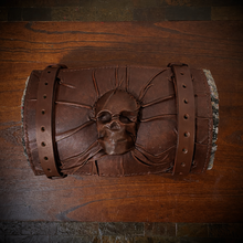 Load image into Gallery viewer, Bedroll for Motorcycles - Generation 2, Brown, Nightmare Skull
