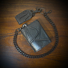 Load image into Gallery viewer, Trifold Wallet - Nightmare, Black (Ships Now) Clearance Sale