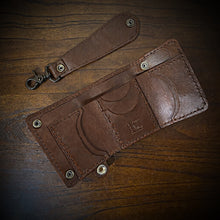 Load image into Gallery viewer, Trifold Wallet - Nightmare, Brown