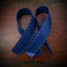 Load image into Gallery viewer, Leather Wraps For Handlebars, Highway Bars/Crash bars, Front Or Rear Custom Color (Ships Now)