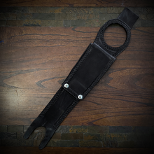 Load image into Gallery viewer, Tank Bib - Fits Indian Scout w/ Pouch - Custom Art, Black