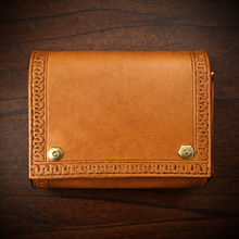 Load image into Gallery viewer, Motorcycle Handlebar Bag - No Art, Indian Tan